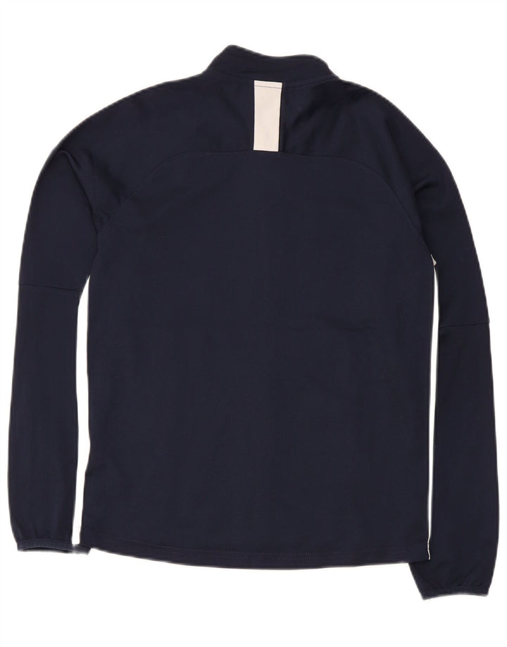 Kurtka chłopięca Nike Dri Fit dresowa, duża, 12-13 lat, granatowa