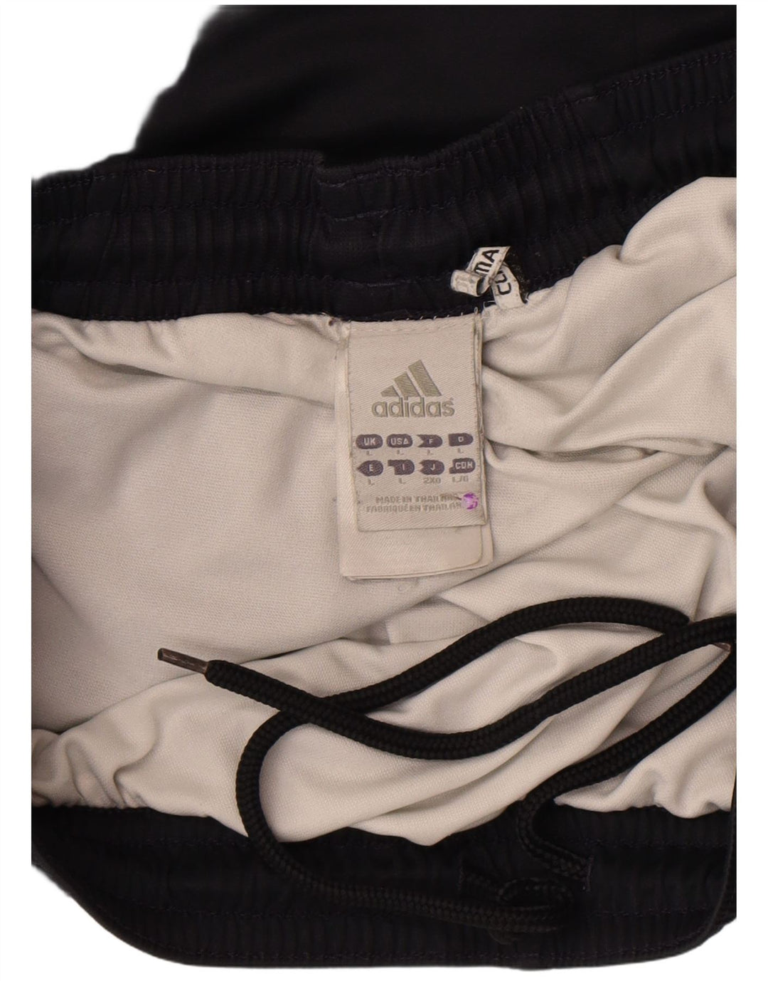 Męskie spodenki sportowe Adidas Climacool, duże, czarne, z blokami kolorów, z poliestru
