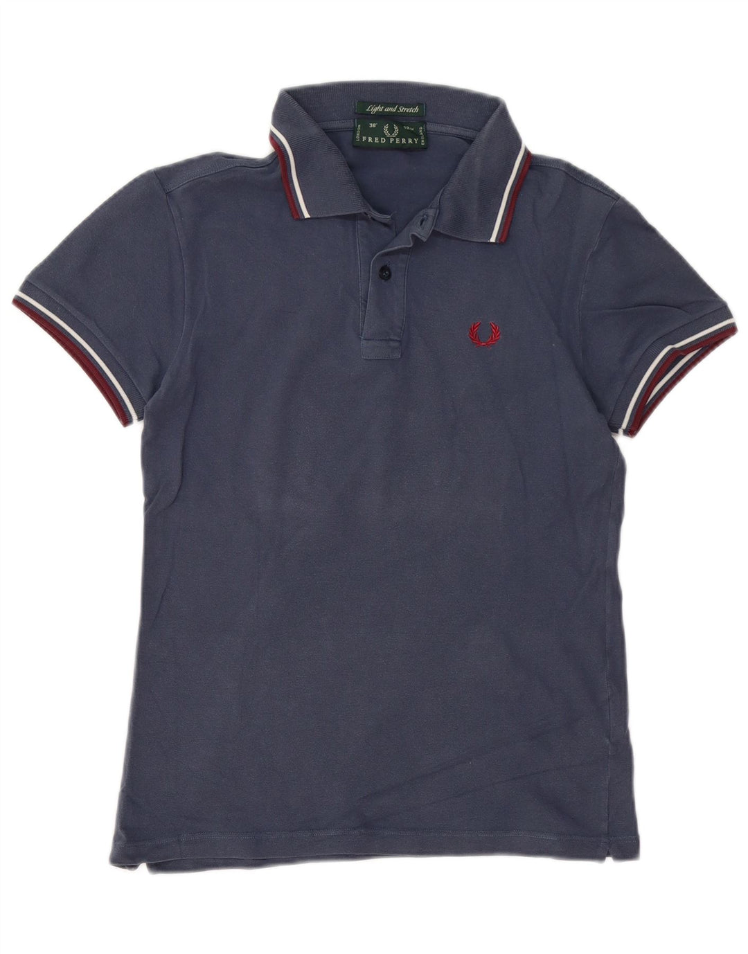 Męska koszulka polo FRED PERRY, mała, granatowa, bawełniana