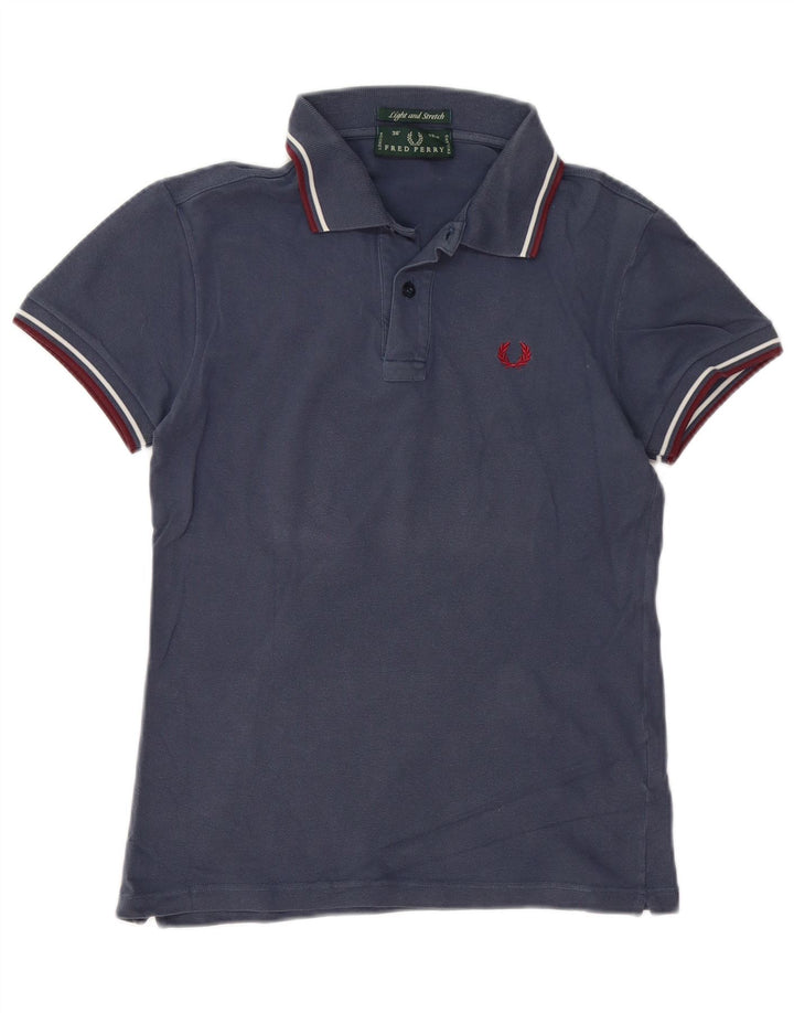 Męska koszulka polo FRED PERRY, mała, granatowa, bawełniana