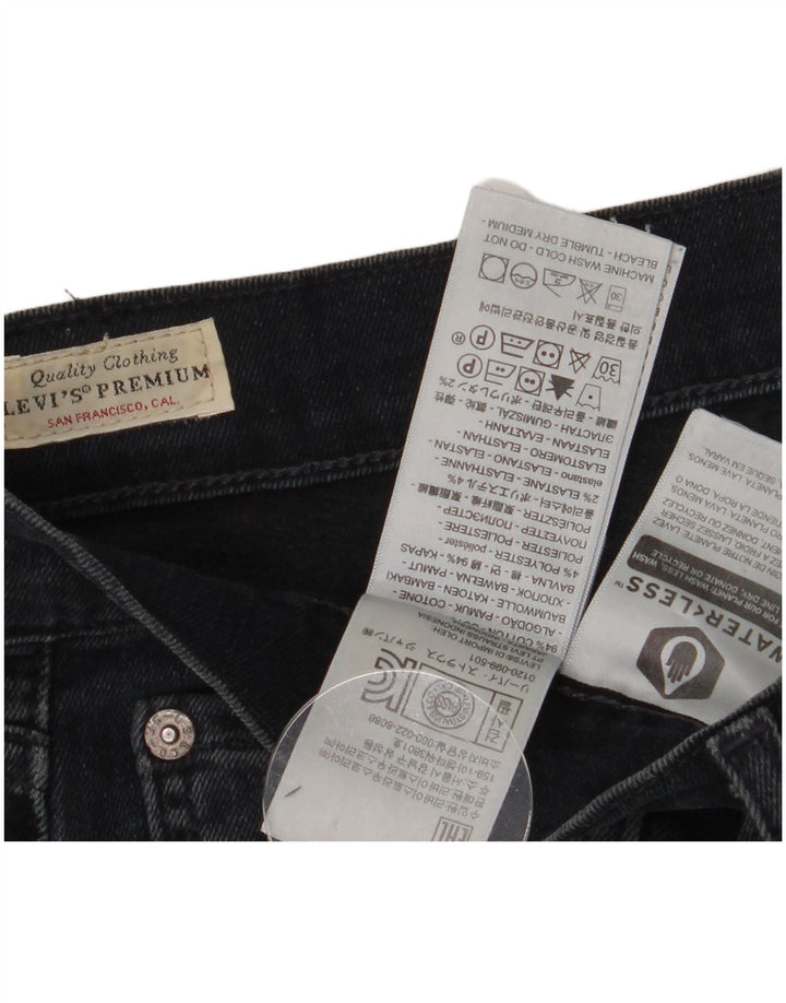 Męskie jeansy Levi's 511 Slim W34 L34 Granatowa bawełna