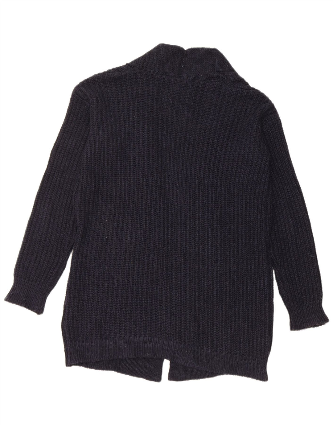 Damski sweter oversize Superdry o przedłużonym fasonie, UK 10, mały, granatowy