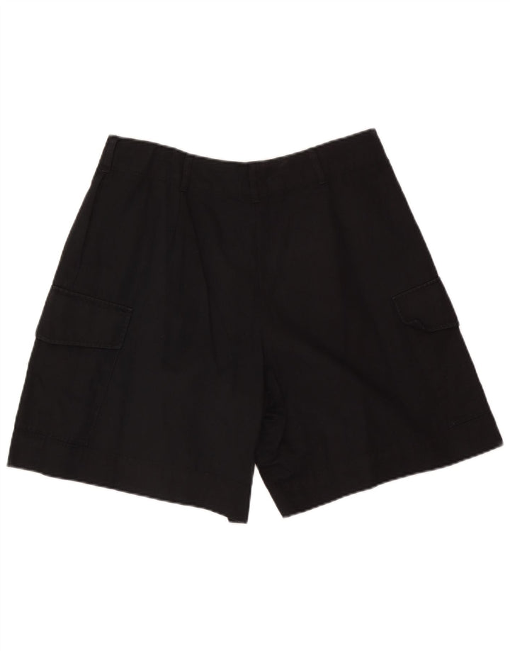 Damskie spodenki cargo Massimo Dutti EU 42 Large W32, czarne, bawełniane