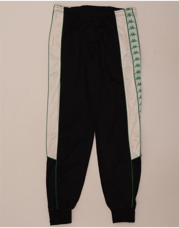 Męskie spodnie dresowe Kappa Graphic Joggers XL w kolorze czarnym