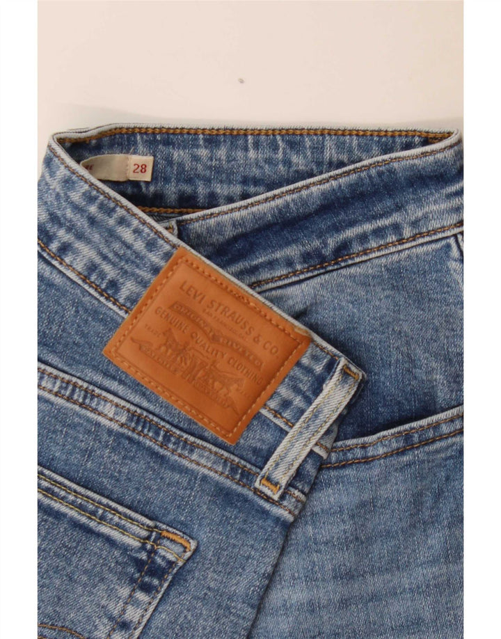 Damskie jeansy rozkloszowane Levi's W28 L30 Niebieskie