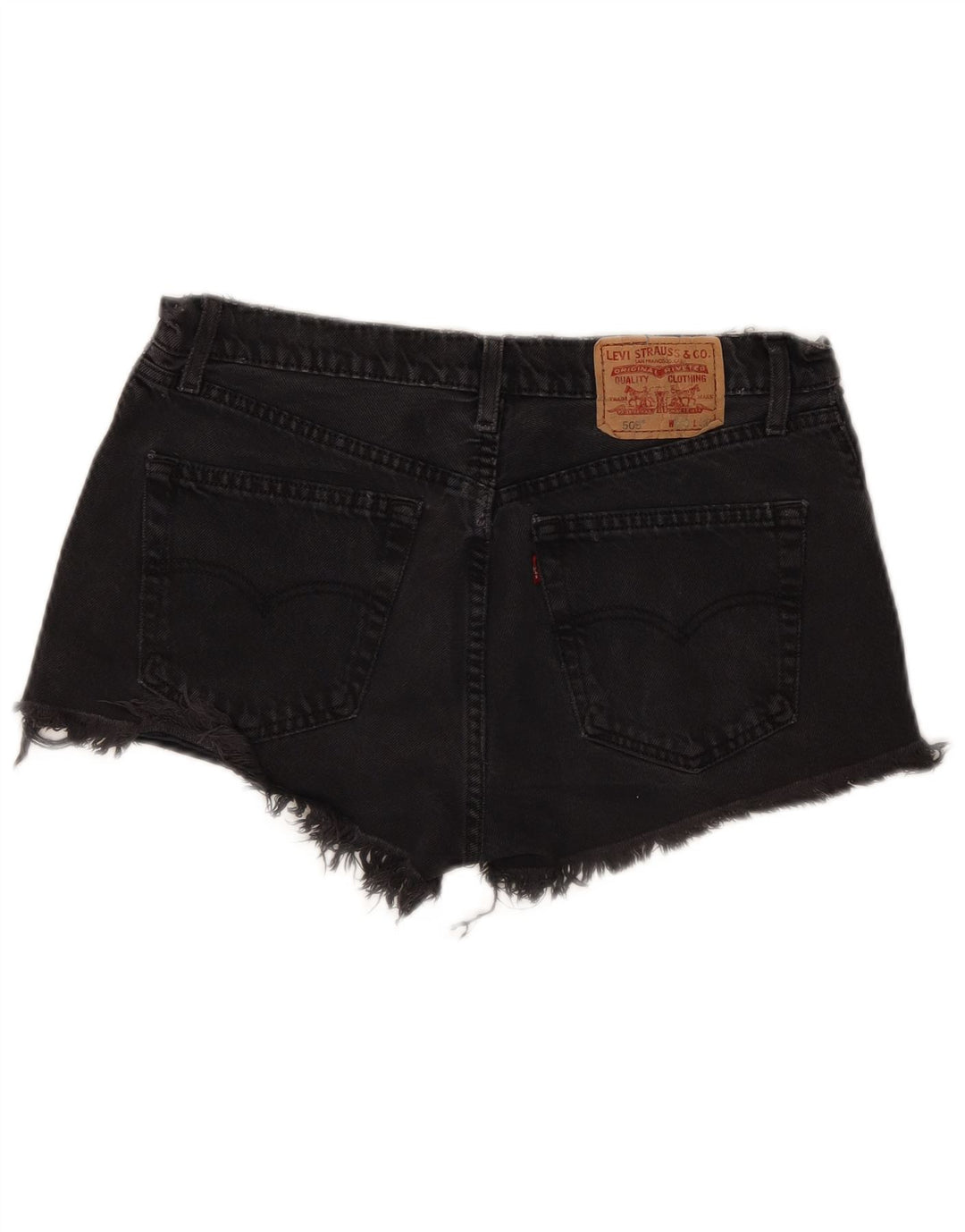 Damskie spodenki jeansowe Levi's 505 W30 średnioszare