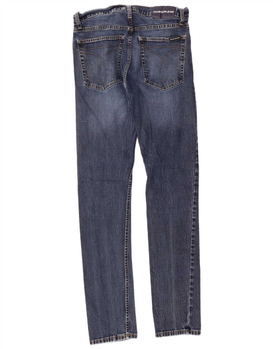 CALVIN KLEIN Męskie jeansy slim W30 L32 Niebieskie, bawełniane