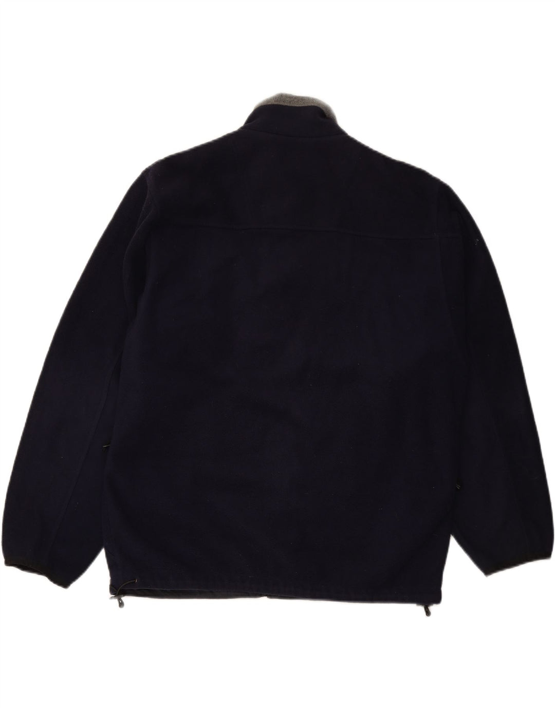 Męska kurtka polarowa SCHOTT UK 40, duża, granatowa, poliestrowa