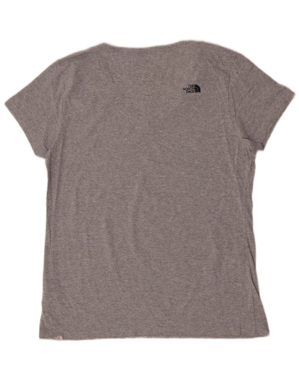 T-shirt damski The North Face UK 18 XL, szara bawełna