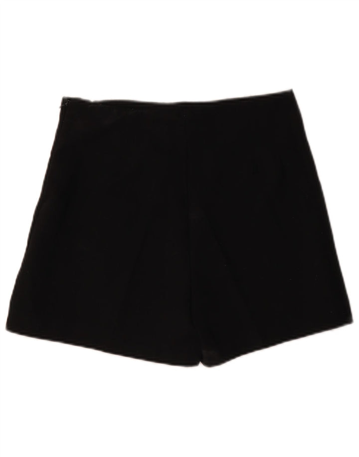 Damskie spodenki codzienne Zara, małe, W26, czarne, poliestrowe
