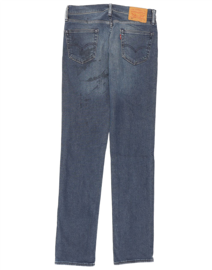 Męskie jeansy Levi's 511 Slim W30 L34 Niebieska bawełna
