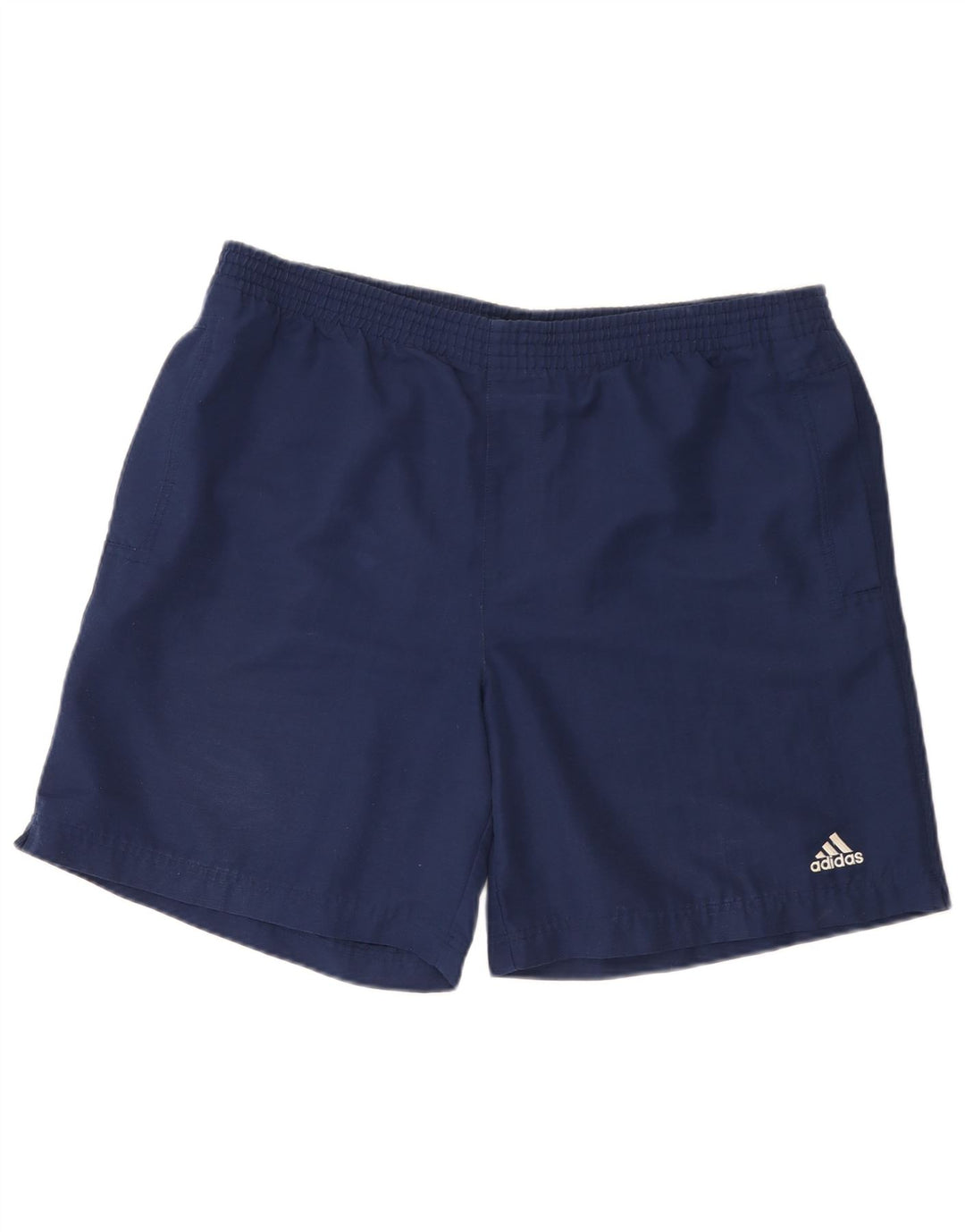 Męskie spodenki sportowe Adidas, duże, granatowe, z poliestru