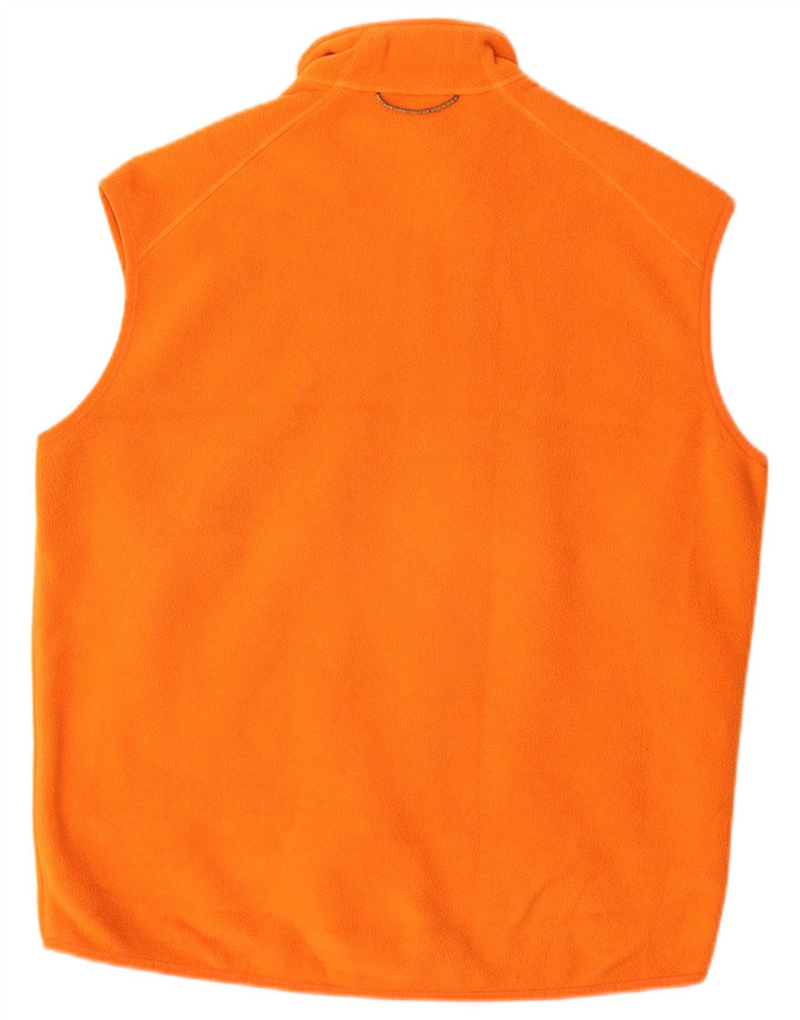 Męska kamizelka polarowa TIMBERLAND UK 36 Mała Pomarańczowa