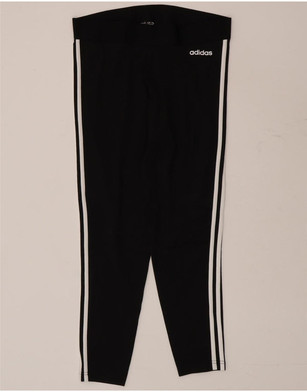 Legginsy damskie Adidas UK 16/18, duże, czarne, bawełniane