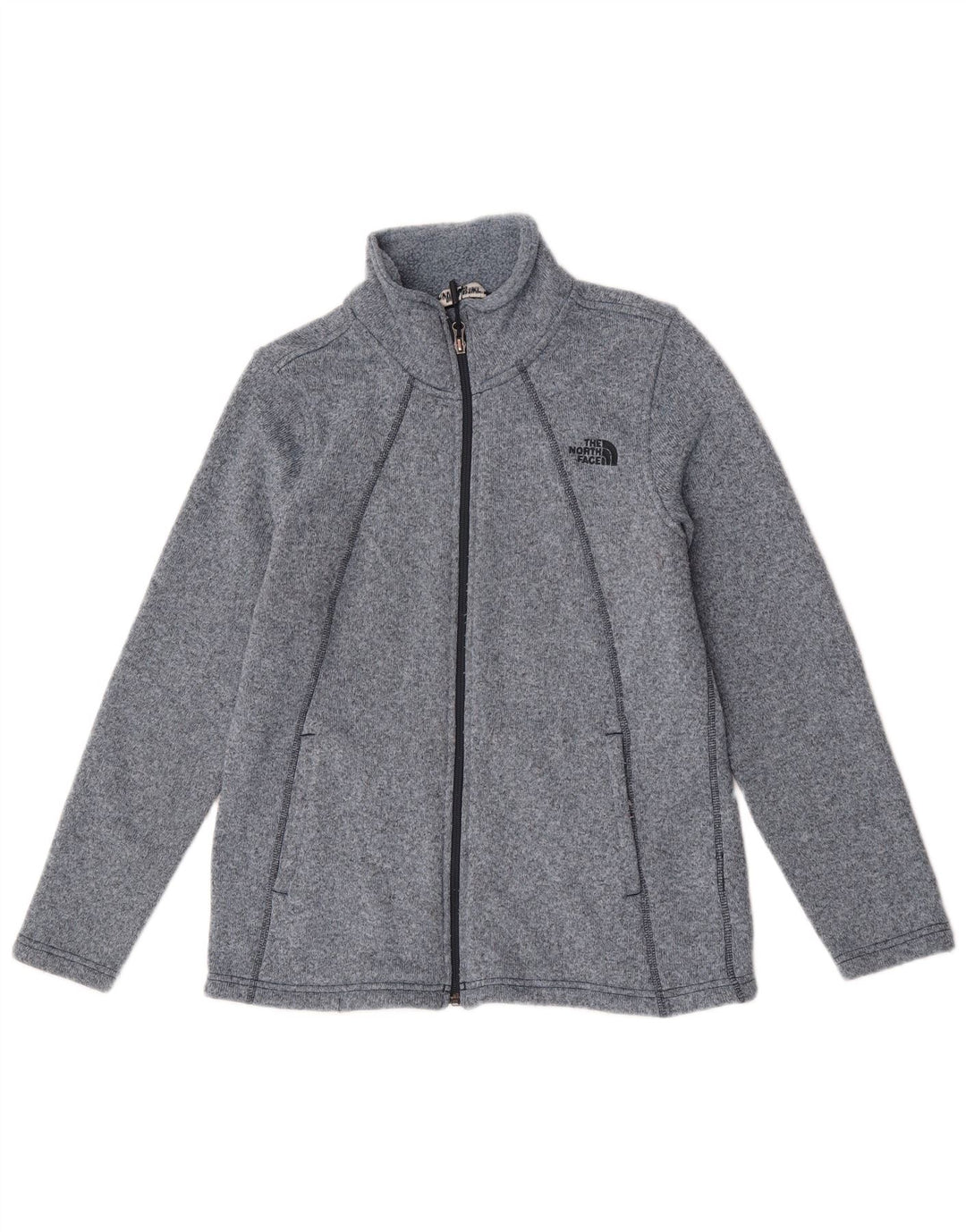 Damska kurtka dresowa The North Face UK 16, duża, niebieska, poliestrowa