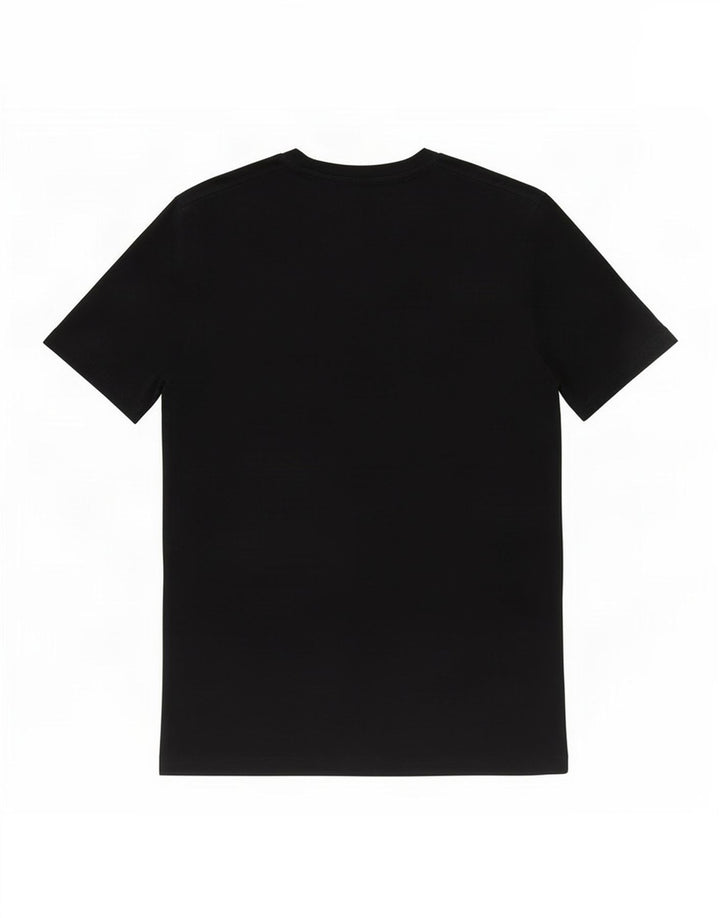 T-shirt męski Tommy Hilfiger Top, średni czarny, bawełniany