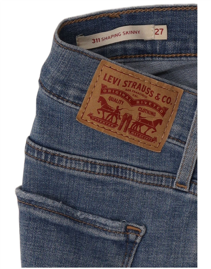 Damskie dżinsy Levi's 311 Shaping Skinny W27 L32 Niebieskie