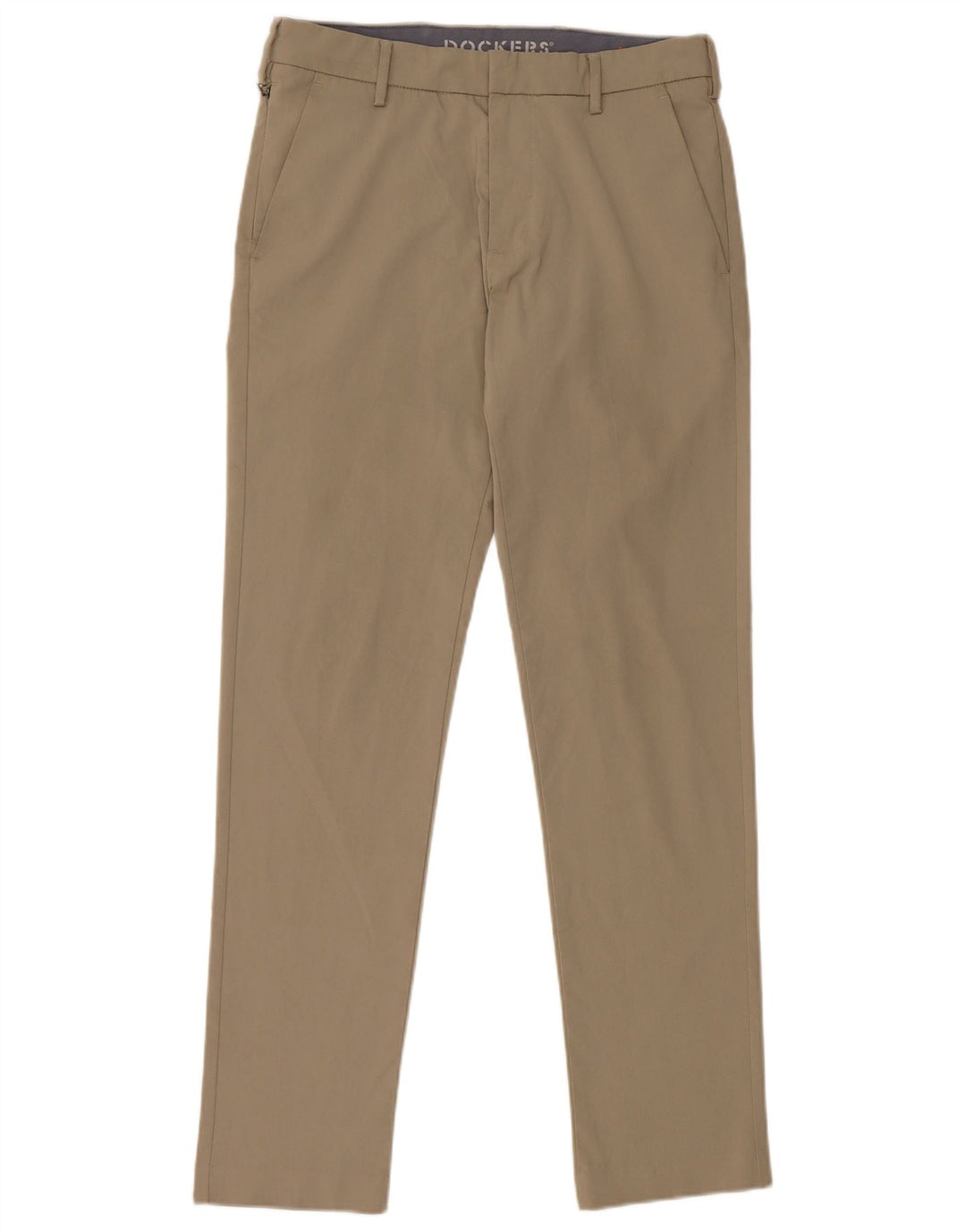 Męskie spodnie typu slim chino Dockers W29 L32 beżowy poliester