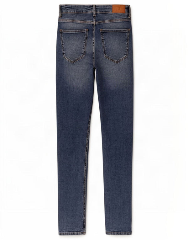 Jeansy damskie Zara Slim Medium W28 L27 Niebieskie