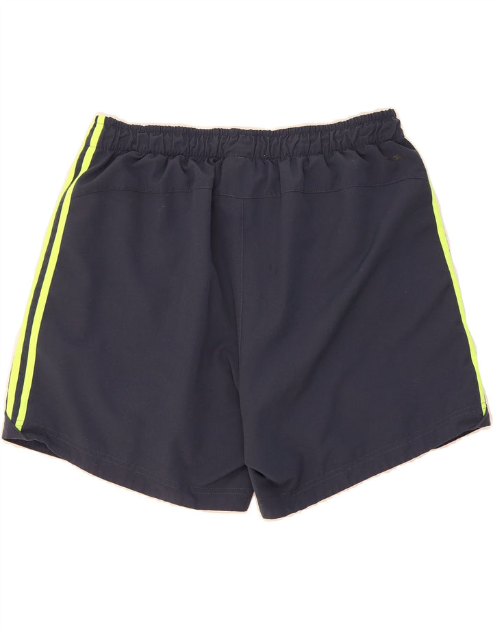 ADIDAS Mens Climalite Sport Shorts XL  Navy Blue Polyester Vintage Adidas and Second-Hand Adidas from Messina Hembry 