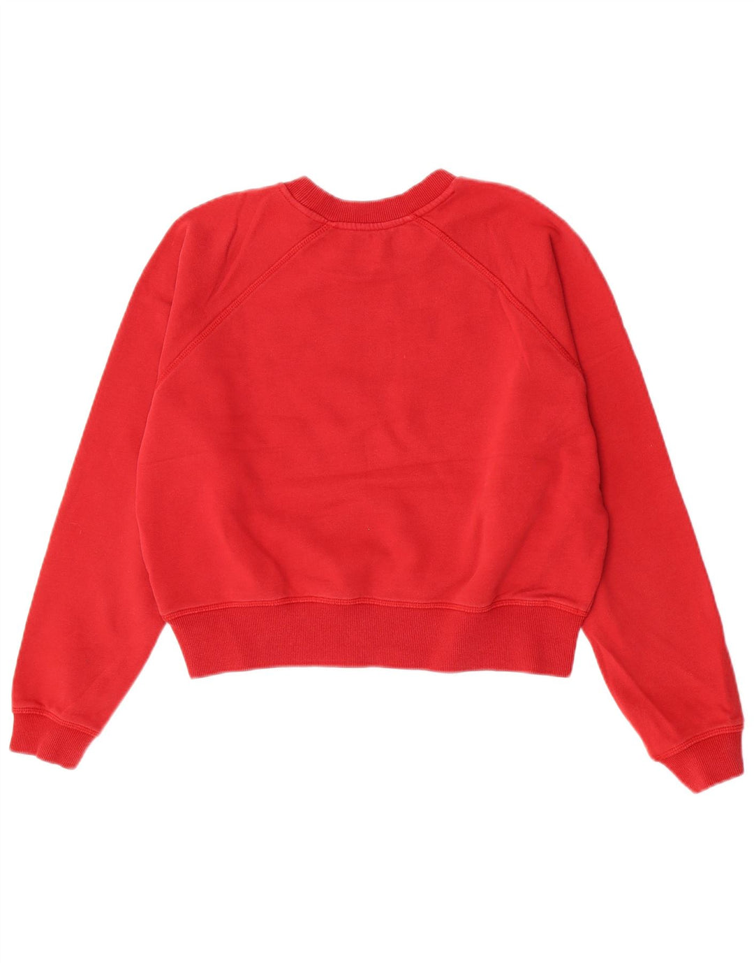Damska bluza Guess Crop Graphic Jumper UK 16, duża czerwona