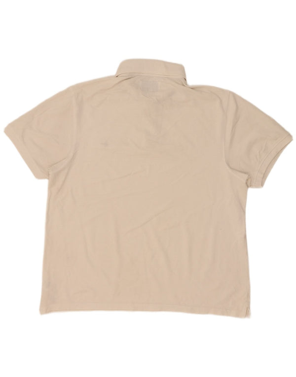 Męska koszulka polo Jack Wills o klasycznym kroju, 2XL, biała bawełna