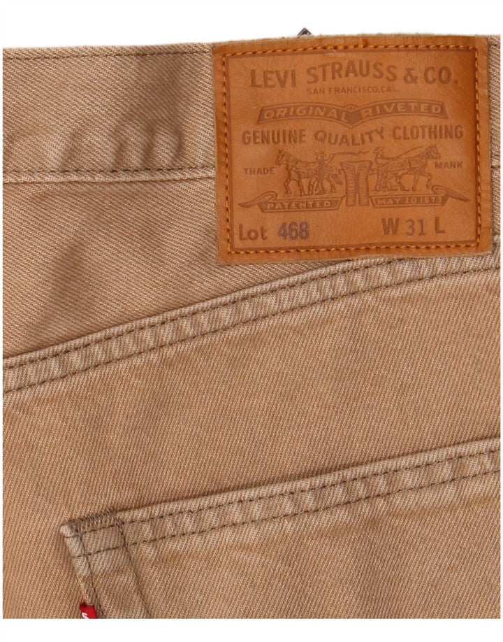 Męskie spodenki jeansowe Levi's W31 Średni beż, bawełna
