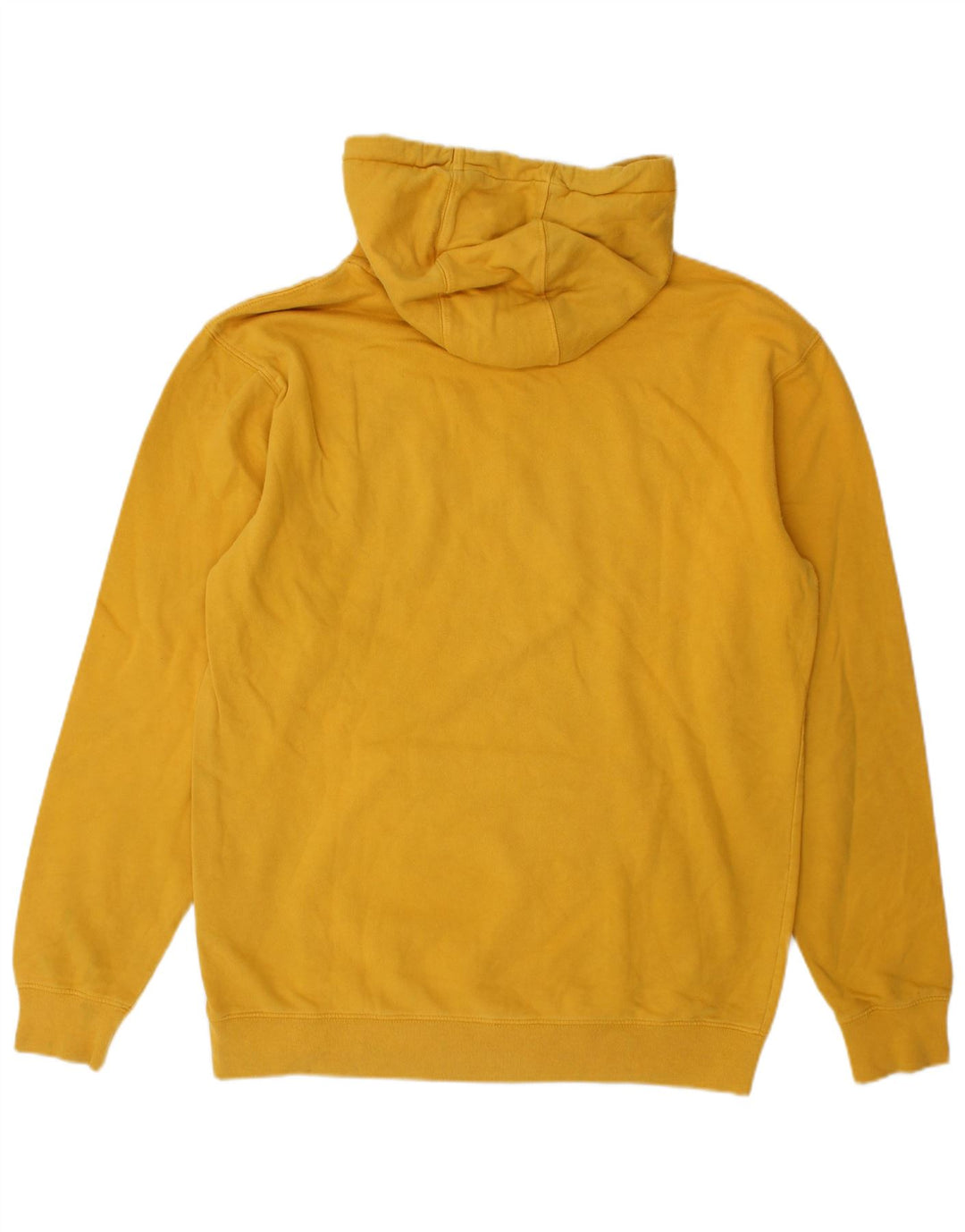 Męski sweter z kapturem Vans z grafiką, średni żółty, bawełniany