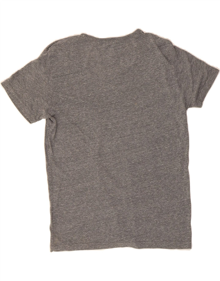 HILFIGER DENIM Womens Oversized T-Shirt Top UK 16 Large Grey Flecked Vintage Hilfiger Denim and Second-Hand Hilfiger Denim from Messina Hembry 