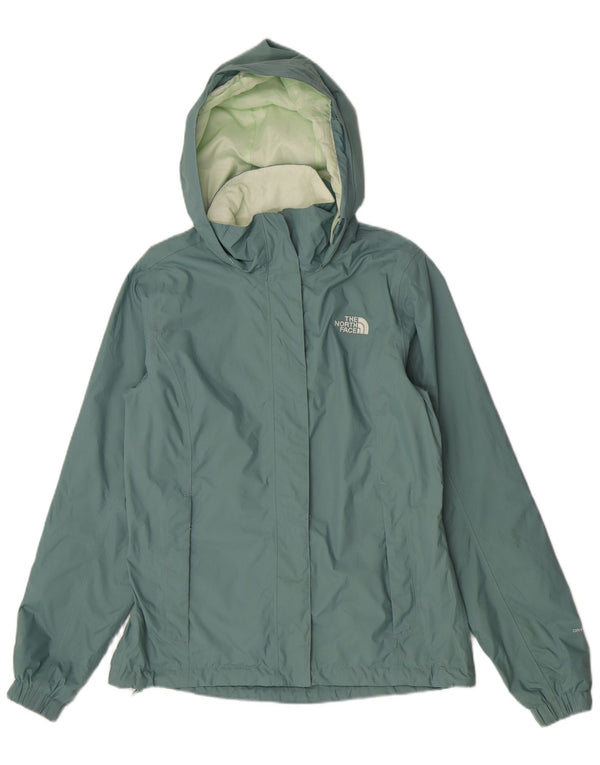 Damska kurtka przeciwdeszczowa z kapturem The North Face Dryvent UK 10 Small, zielony nylon