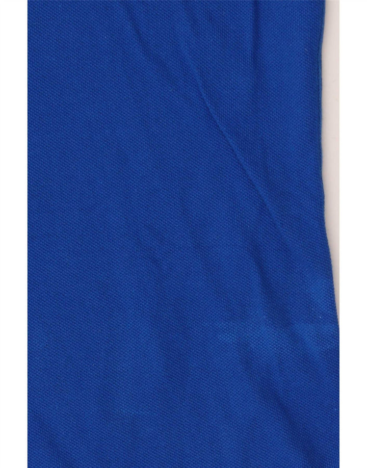 Męska koszulka polo Superdry, średnia niebieska, bawełniana