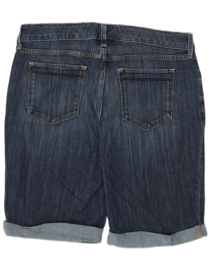 Damskie spodenki jeansowe EDDIE BAUER o lekko zakrzywionych kształtach US 10, duże W32, niebieskie