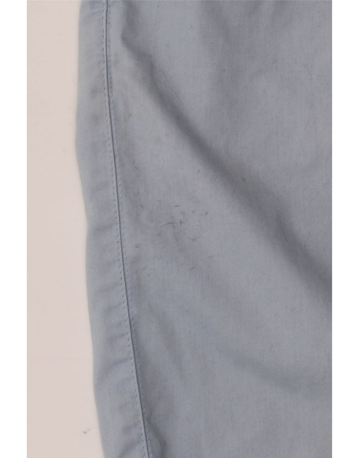 MARKS & SPENCER Męskie Blue Harbour Chino Shorts W36 Large Blue Cotton