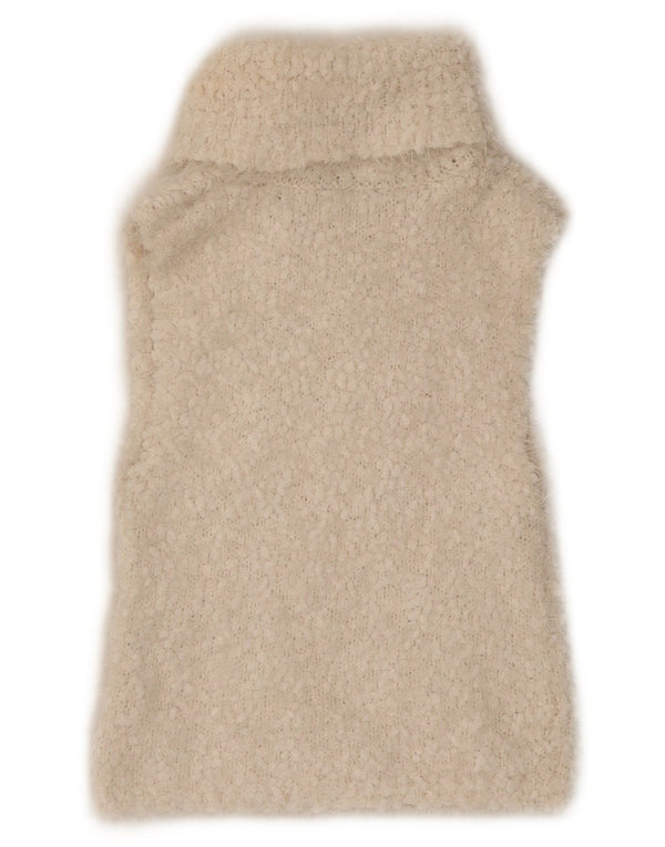Damski podkoszulek Zara Crop Vest UK 8, mały, złamany biały poliester