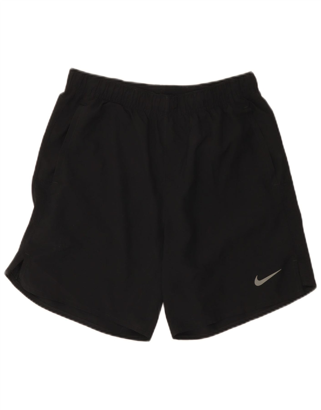 Damskie spodenki sportowe Nike Dri Fit UK 10, małe, czarne, poliestrowe