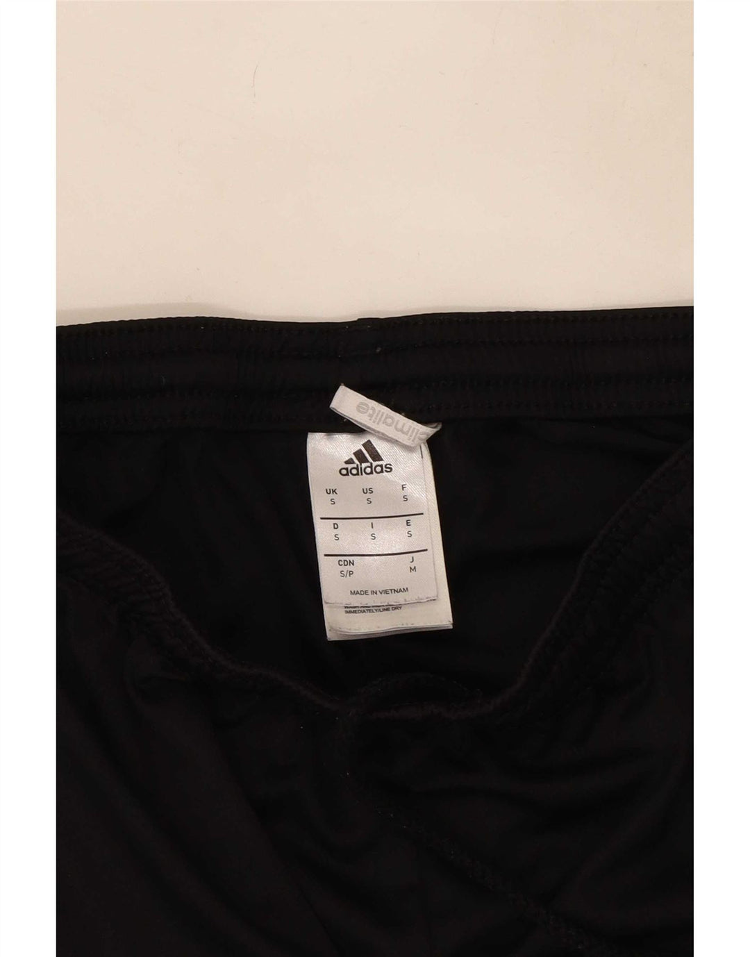 Męskie spodenki sportowe Adidas Climalite, mały, czarny poliester z blokami kolorów