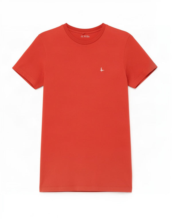 T-shirt męski Jack Wills o klasycznym kroju, czerwony, XS