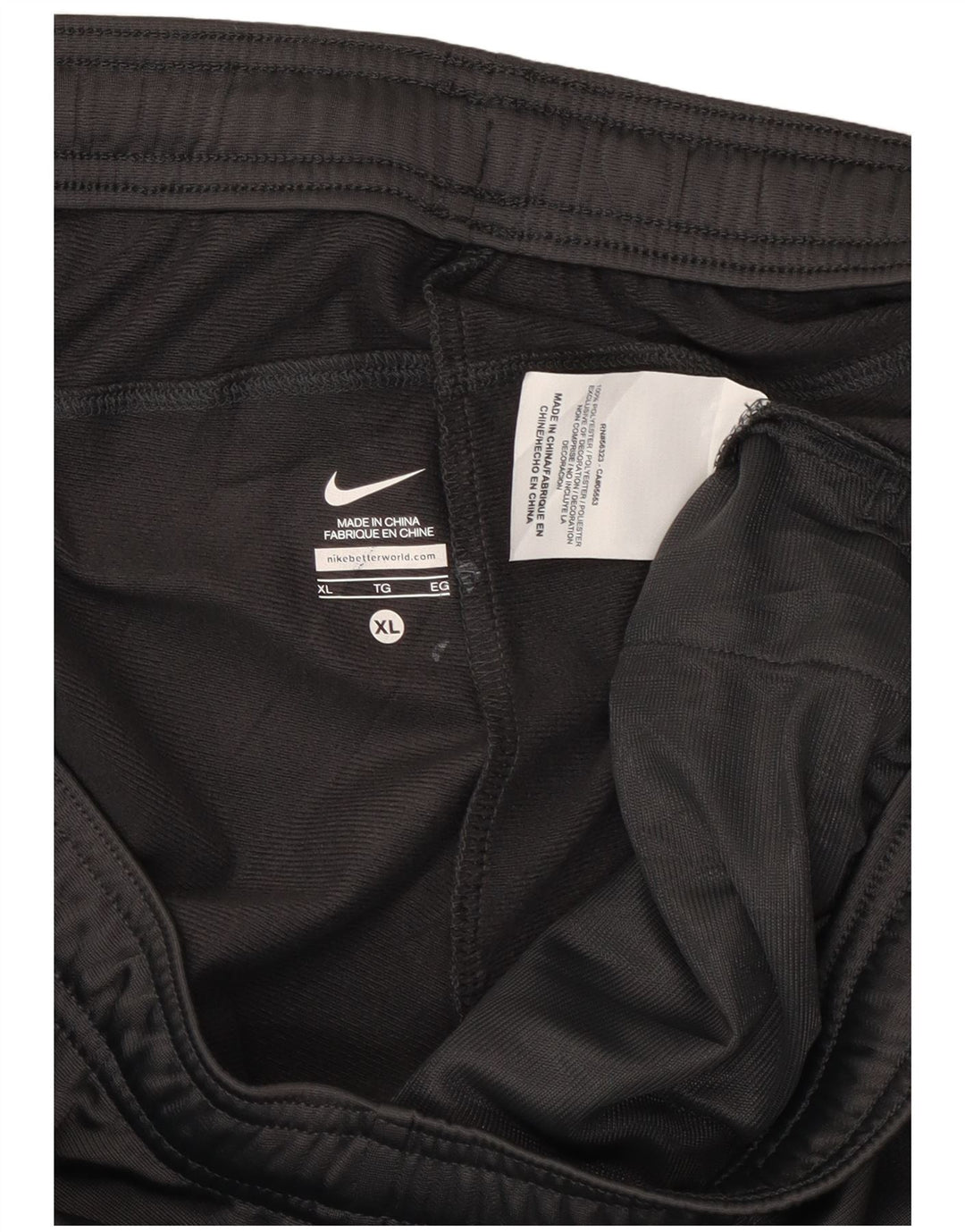 Damskie spodnie dresowe Nike Capri UK 18 XL Szary poliester z blokami kolorów