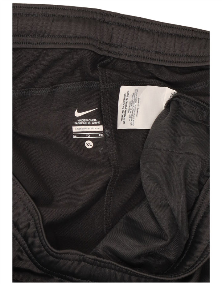 Damskie spodnie dresowe Nike Capri UK 18 XL Szary poliester z blokami kolorów