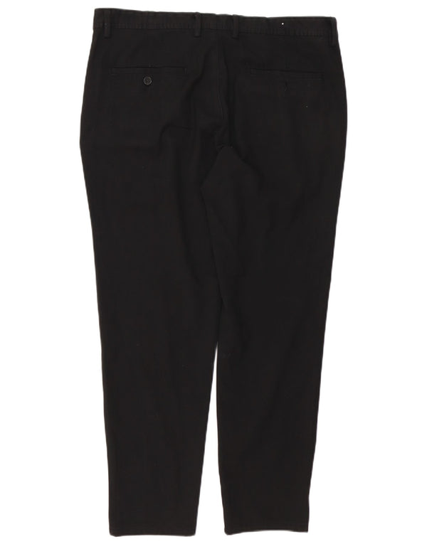 Męskie spodnie chino Zara EU 44 Large W34 L28 Czarny poliester