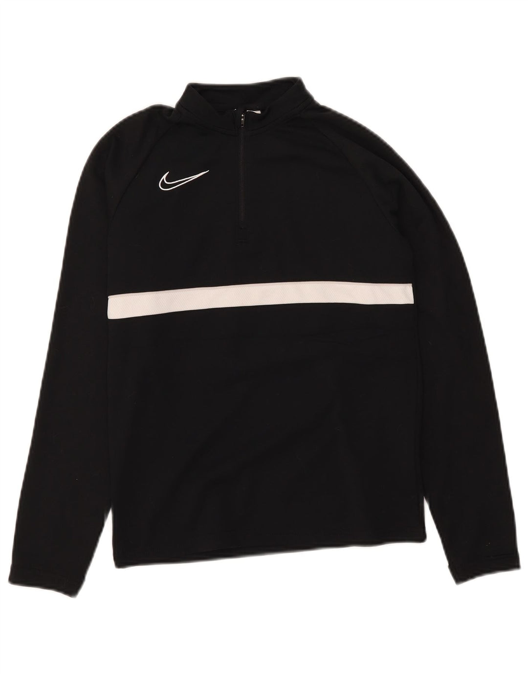 Chłopięcy dres Nike Dri Fit z pulowerem 10-11 lat, średni czarny