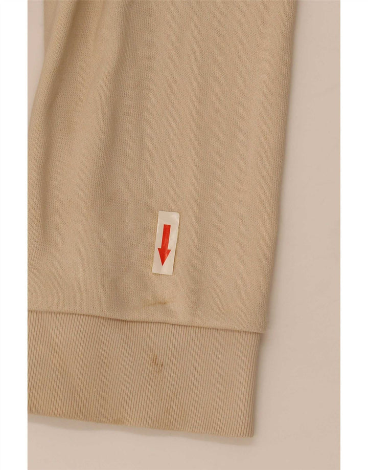 Adidas Męska bluza graficzna Jumper XL Beżowa bawełna
