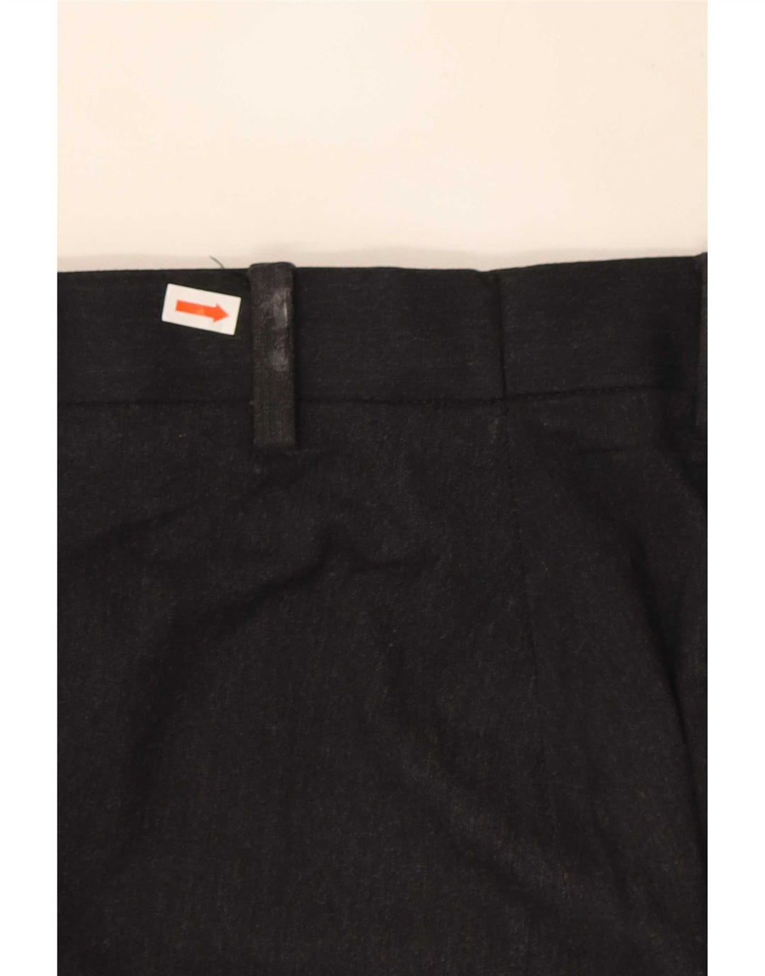 Męskie spodnie chino o regularnym kroju Marks & Spencer W38 L29 Czarny poliester