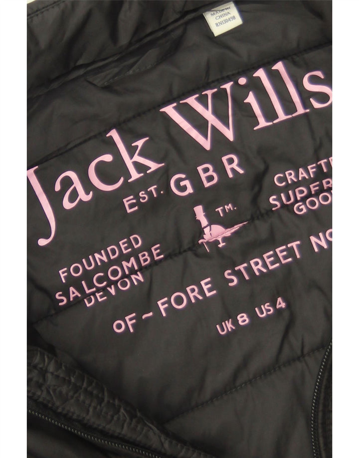 Damska kurtka puchowa Jack Wills UK 8 Small, czarna, poliamidowa