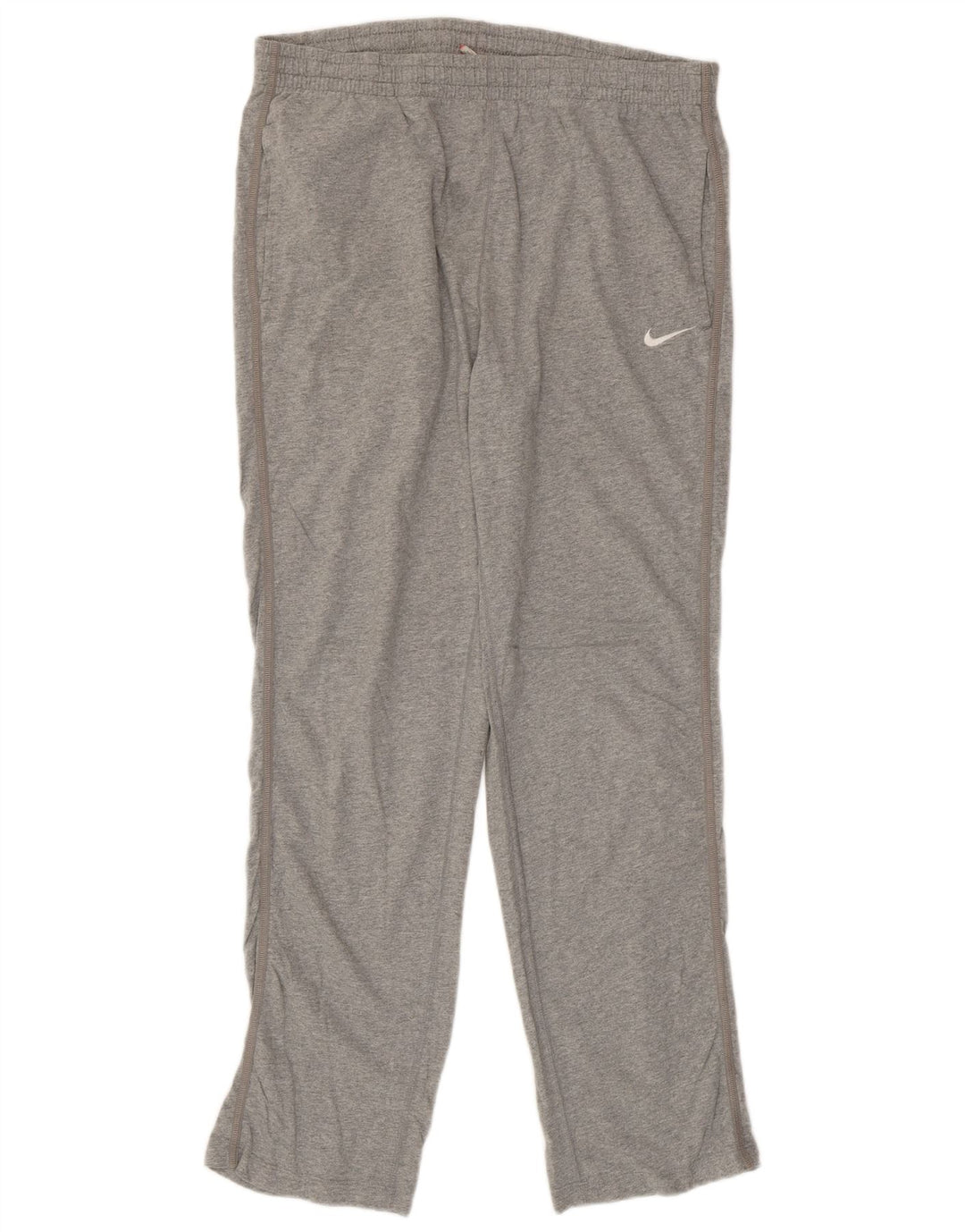 Męskie spodnie dresowe NIKE, duże, szare, bawełniane