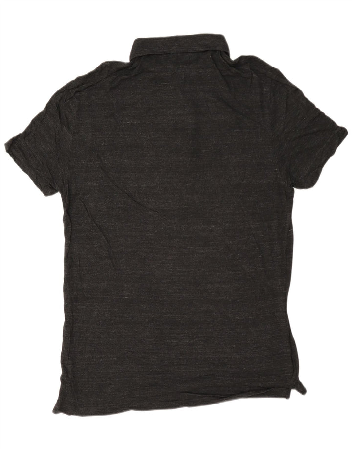 Męska koszulka polo All Saints, duża, szara, nakrapiana
