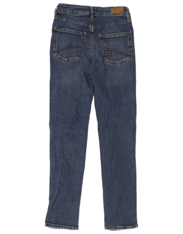 Damskie jeansy Fat Face Sway Slim UK 8 Small W26 L27 Niebieska bawełna