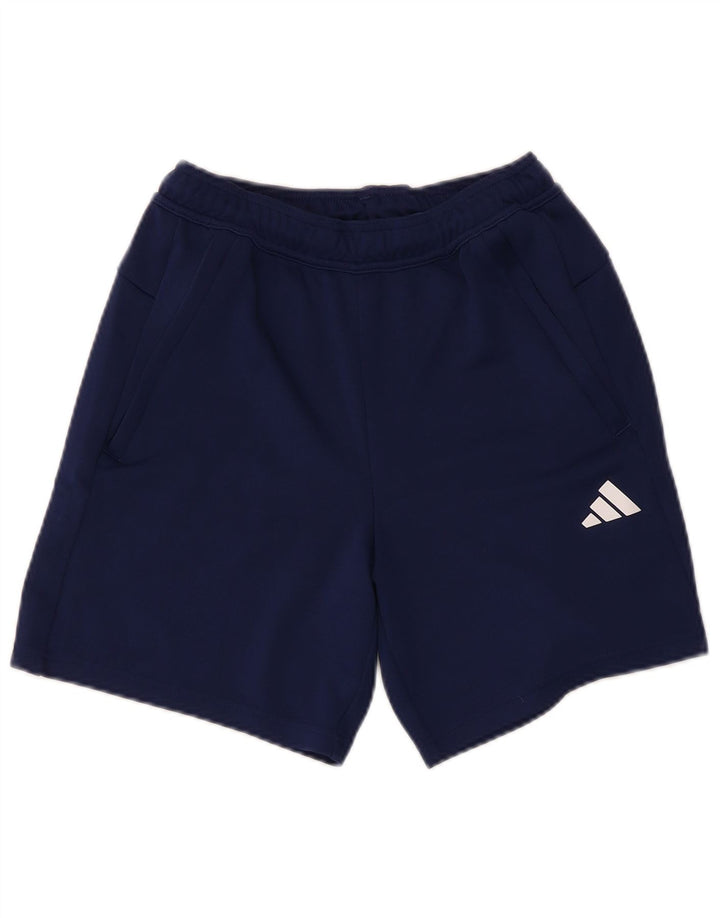 Męskie spodenki sportowe Adidas Aeroready, małe, granatowe, z poliestru
