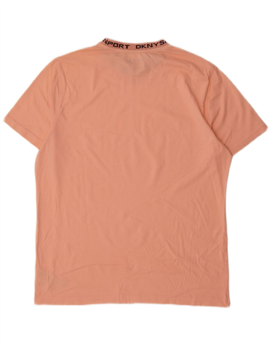Męski T-shirt z grafiką Dkny, duży, różowy, bawełniany