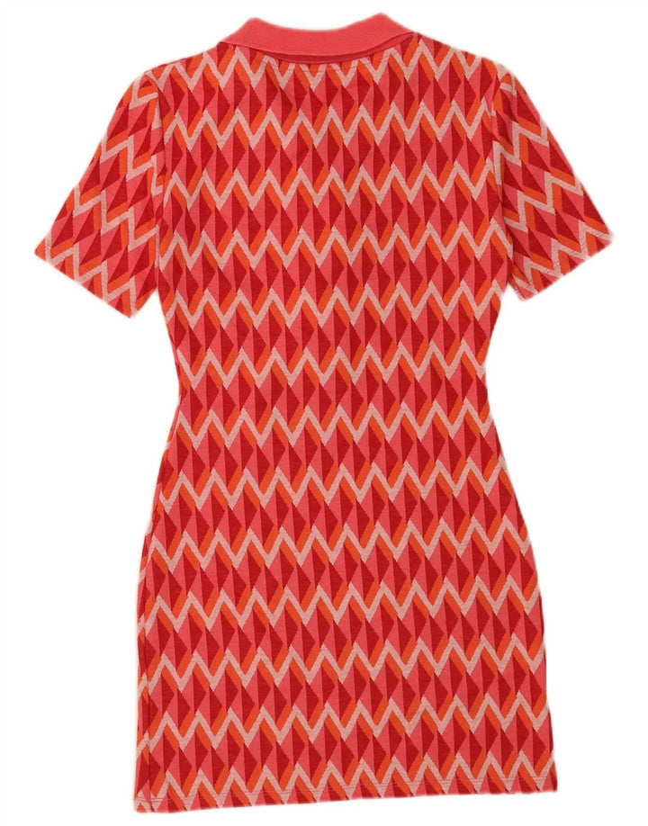 Damska sukienka polo Zara UK 10 Small Red Chevron